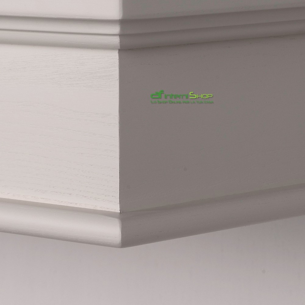 Cappa cucina AGNY 120 frassino bianco decape'-cono nicchia bianco-mot b52